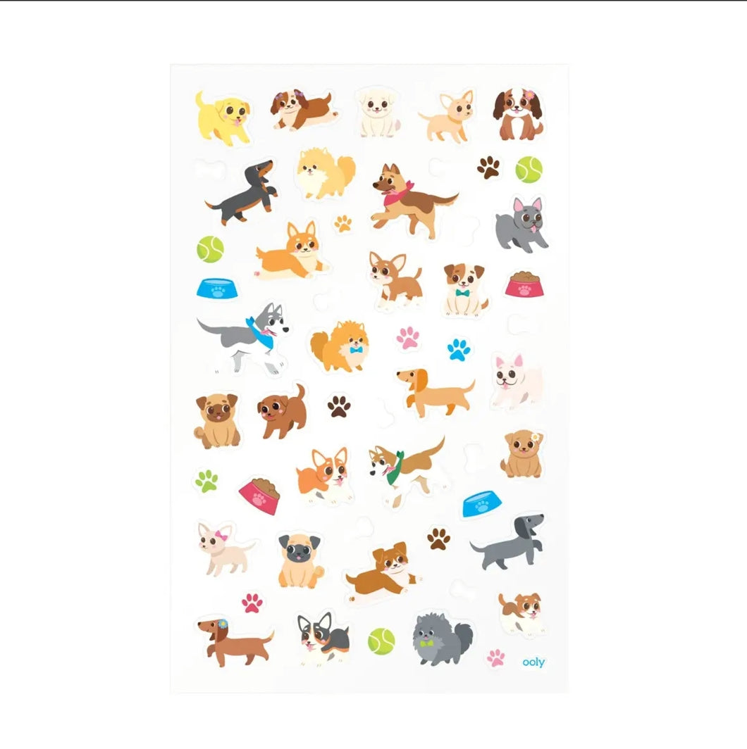 Puppy Love Mini Stickers by Ooly