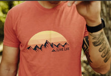 Load image into Gallery viewer, Live Life Sunset Tee
