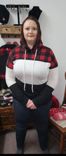 Load image into Gallery viewer, In a Plaid Mood Lightweight Hoodie (S-XL)
